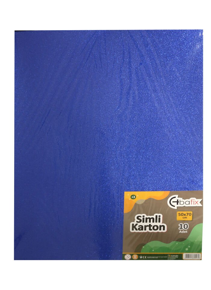 Bafix Simli Karton 50x70 Mavi