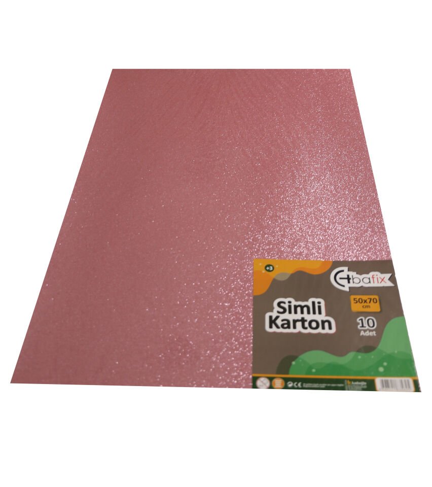 Bafix Simli Karton 50x70 Pembe