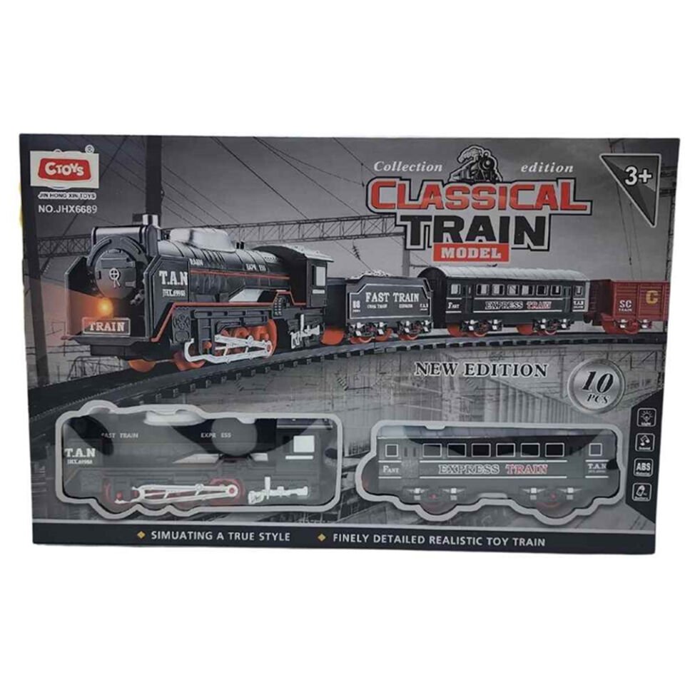 Ctoy Oyuncak Işıklı Sesli Tren Seti 10 Parça CTOY-JHX6689