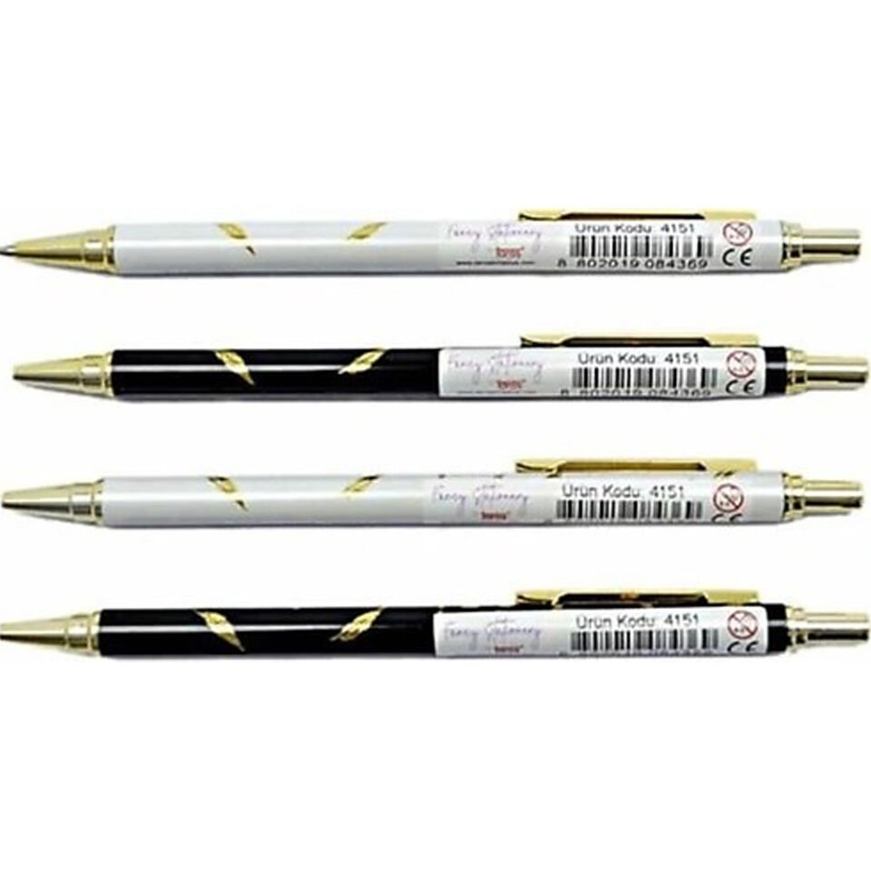 Unick Color Versatil Kalem Siyah & Whıte 48 Lİ 4151