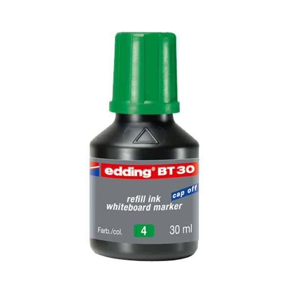 Edding Tahta Kalem Mürekkebi Damlalıklı 30 ML Yeşil BT30