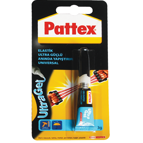 Pattex Japon Yapıştırıcı Gel Blisterli 3 GR 1505805