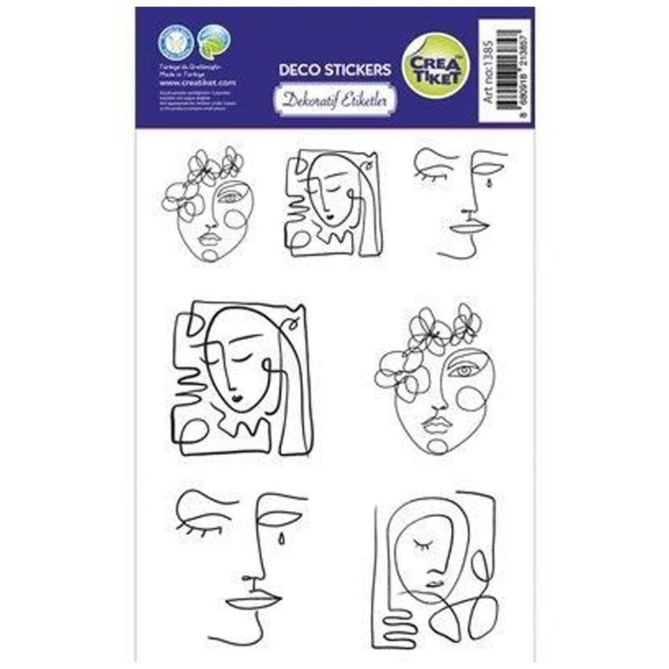 Creaworld Çizgisel Yüzler 1385