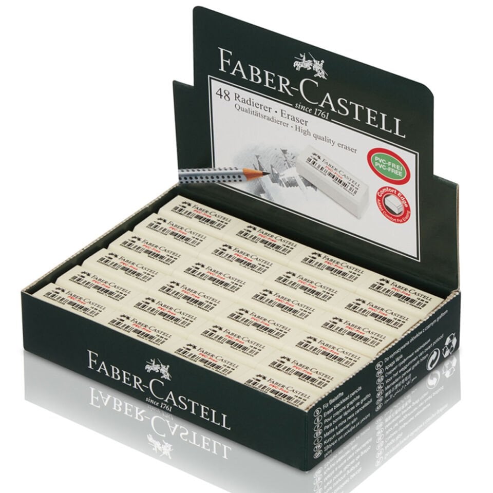 Faber-Castell Beyaz Silgi 48 Li 7086/48
