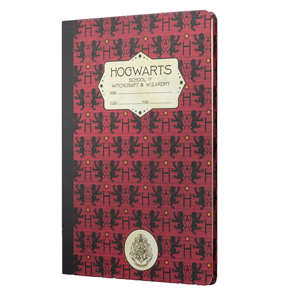 Mabbels Sert Kapak Butik Defter Harry Potter Hogwarts Gryffindor Kırmızı 80 YP 15x21 DFT-388159