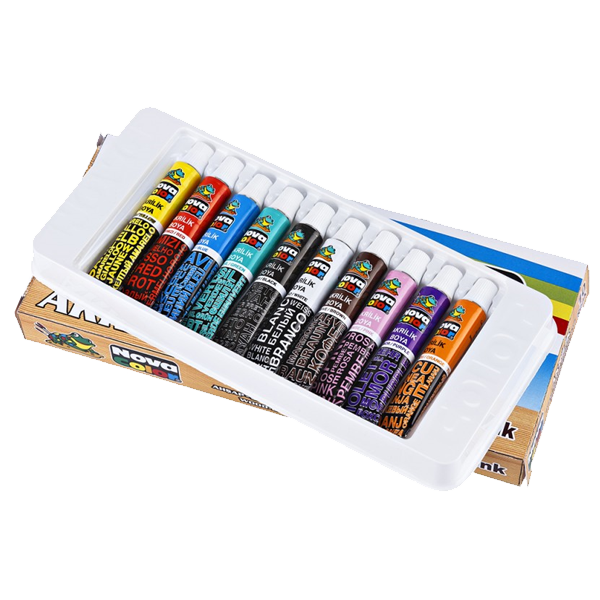 Nova Color Akrilik Boya Tüp 7 ML 10 Renk NC-287