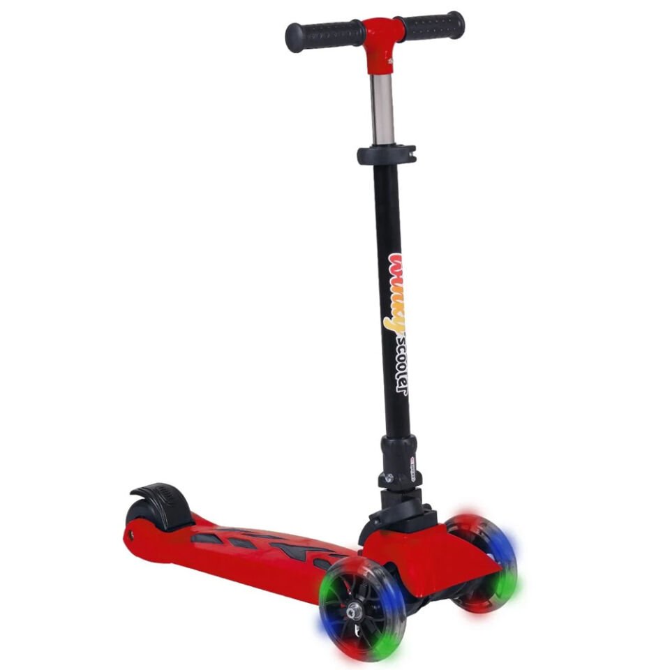Winky Scooter Kırmızı Işıklı (Kutulu)