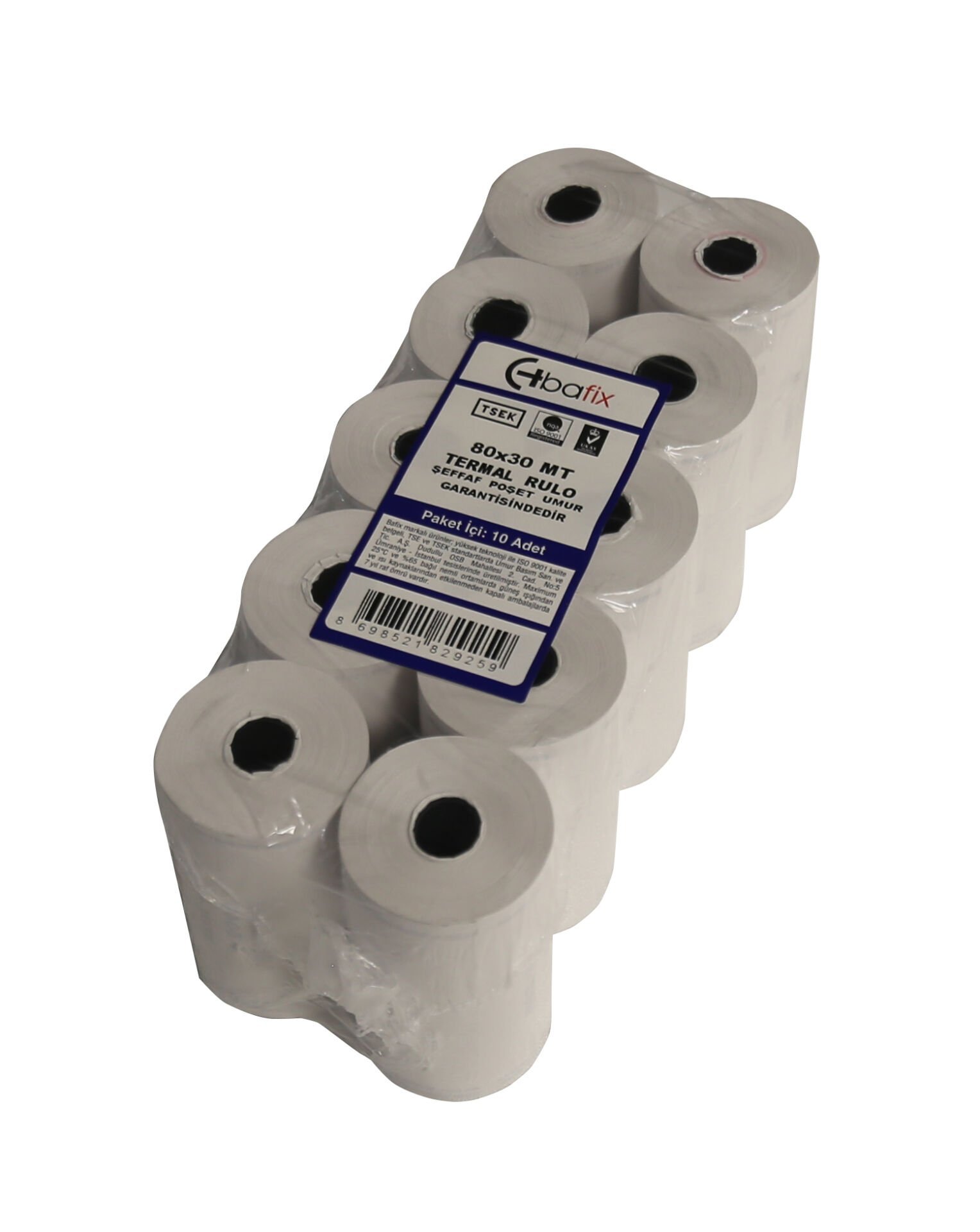 Bafix Yazar Kasa Rulosu Termal 80x30 Mt
