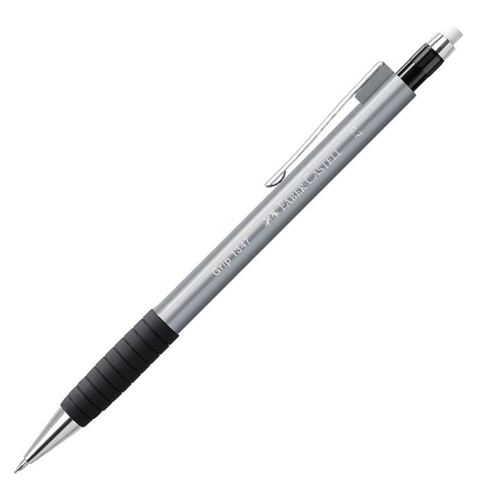 Faber-Castell Versatil Kalem Grip 1347 2024,0.7 MM Gümüş