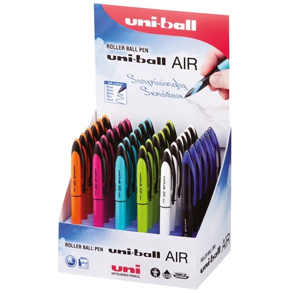 Uni-Ball Roller Kalem Aır 0.5 MM 36 LI Mavi UBA-188EL-M