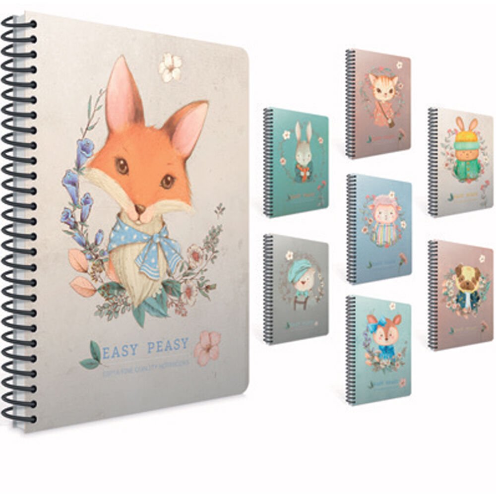 Gıpta Easy Notes Spiralli karton Kapak Defter A4 80 Yp.Çiz.