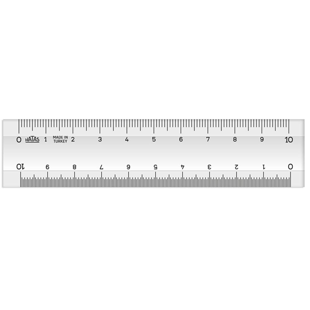 Hatas Cep Desimetresi 10 CM 00240