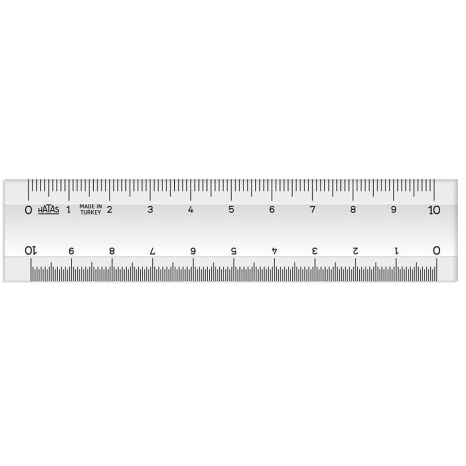 Hatas Cep Desimetresi 10 CM 00240