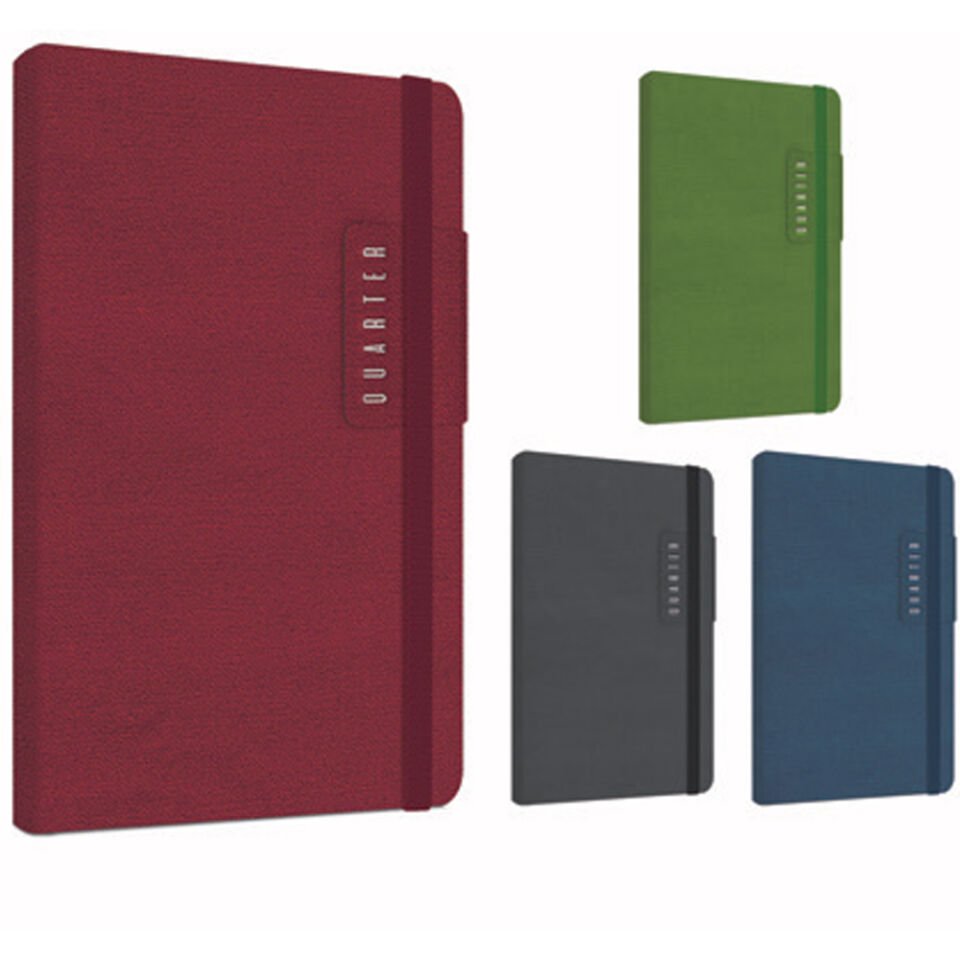 Gıpta Quarter İp.Dkş.Sert Kapak Defter 13x21 120 YP Çizgili St