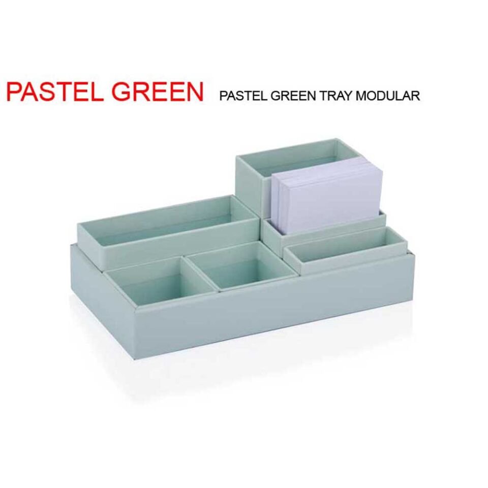 Gıpta Pastel Yeşil Tray Modular ORG7532