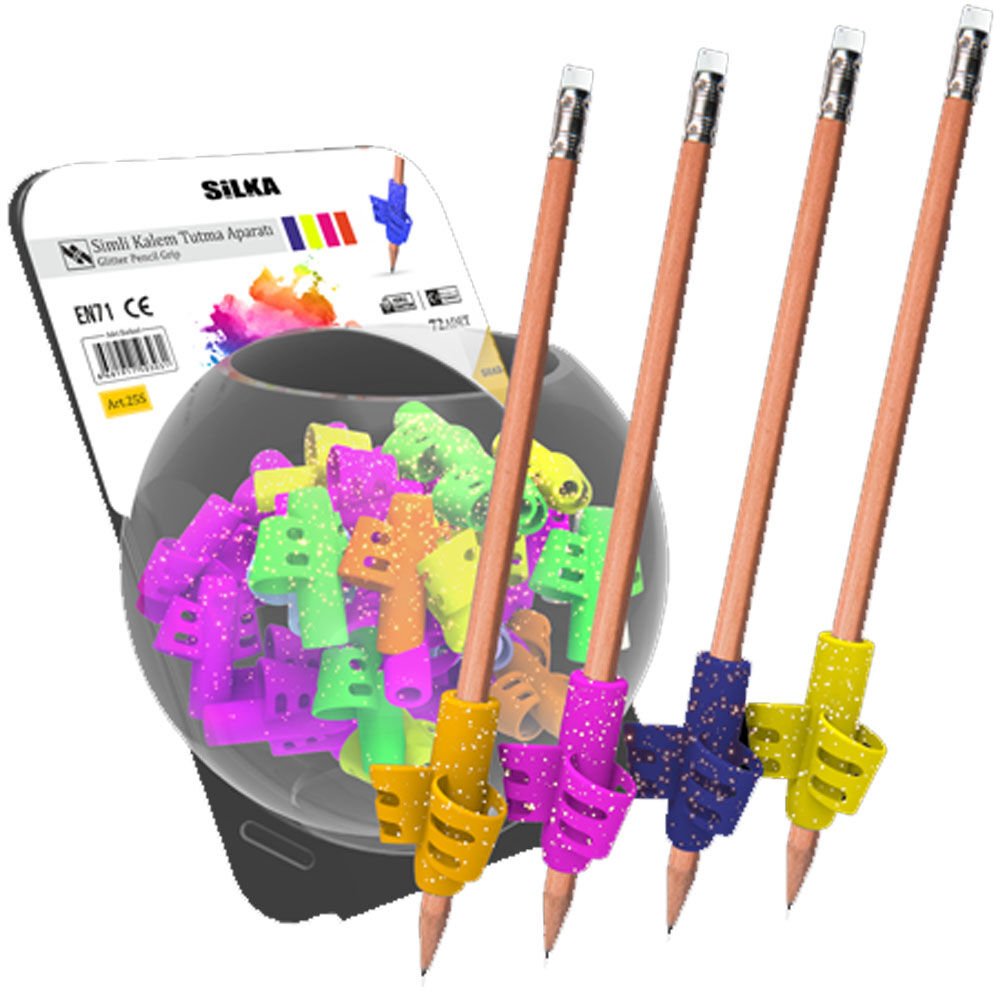 Silka Kalem Tutacağı Simli 72 Lİ Art.25