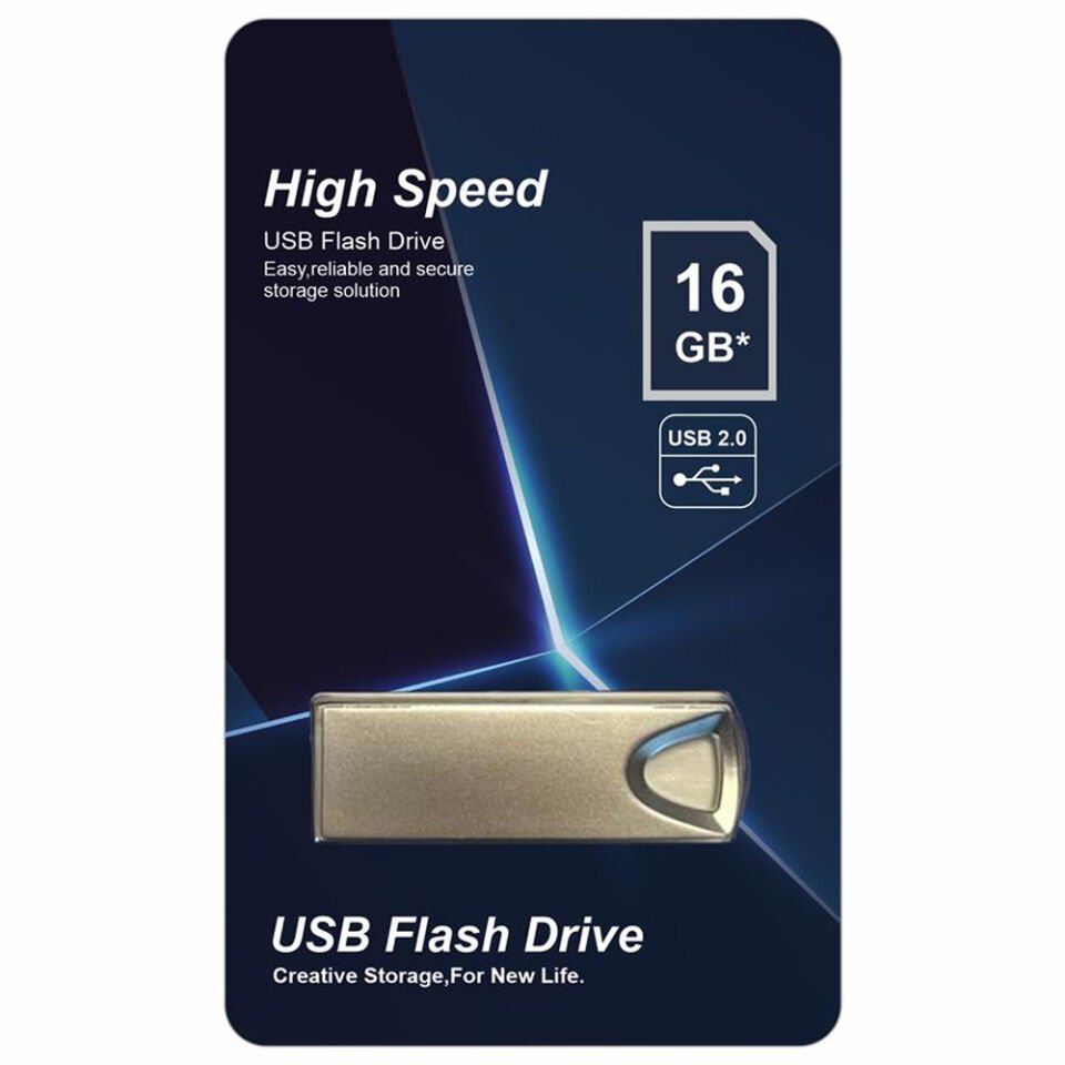 Elba Flash Bellek 16 Gb Metal 2.0 Usb