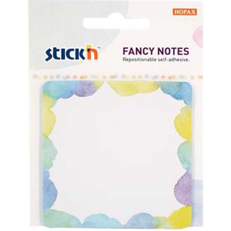 Hopax Stıckn Yapışkanlı Not Kağıdı Fancy 30 YP 70x70 21737
