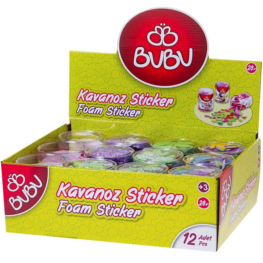 BuBu Eva Çiçek Sticker 28 Gr Bubu-00030
