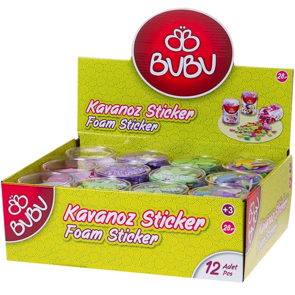 BuBu Eva Çiçek Sticker 28 Gr Bubu-00030