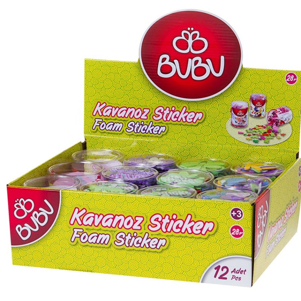 BuBu Eva Harf Sticker 28 Gr Bubu-00048