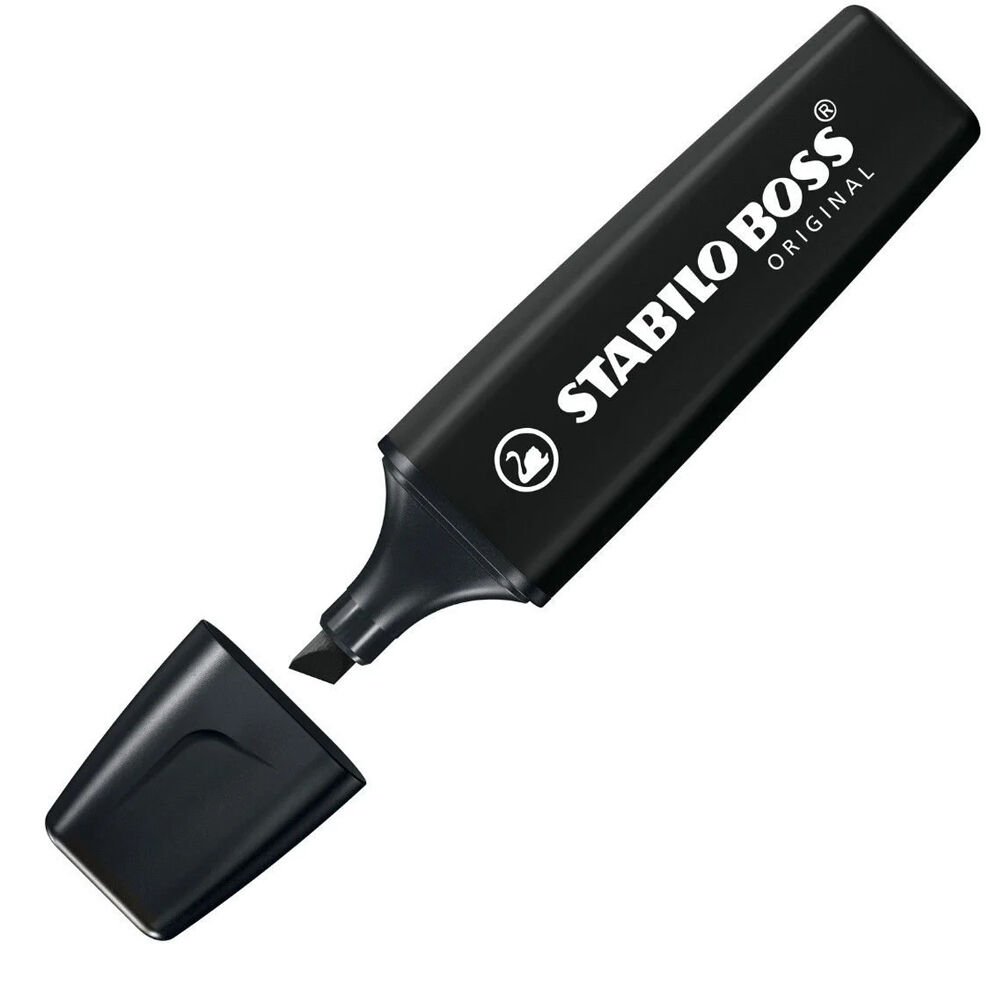 Stabilo Fosforlu Kalem Boss Naturecolors Siyah 70/46