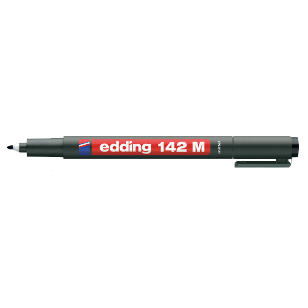 Edding Asetat Kalemi Permanent M Seri 1 MM Siyah 142 M