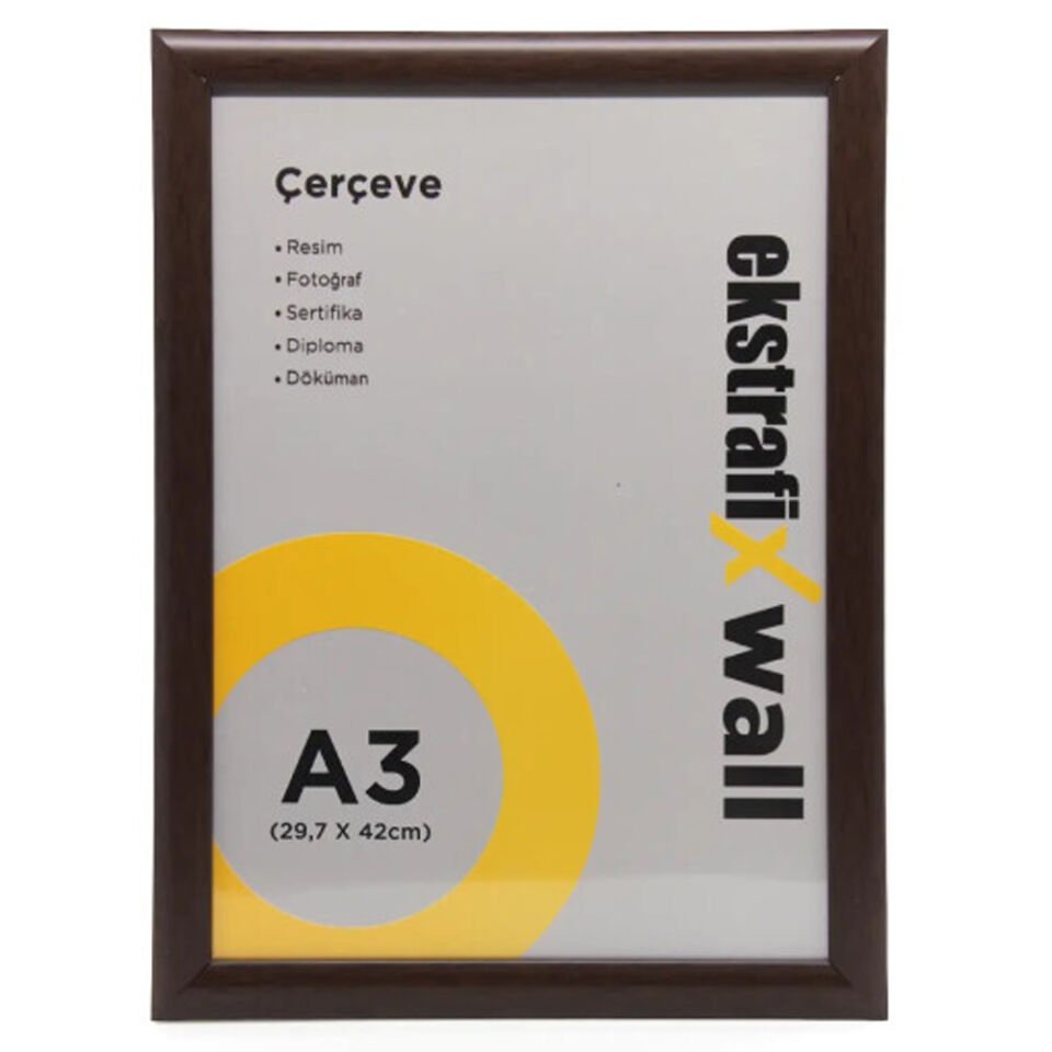 Ekstrafix Çerçeve A4 22 Lik Gümüş Fix-çg02
