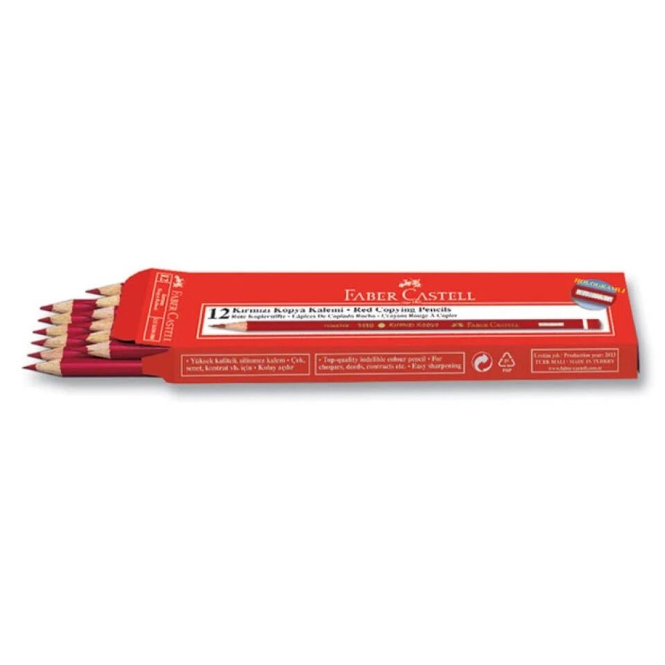 Faber-Castell Kopya Kalemi Kırmızı 113 1410000