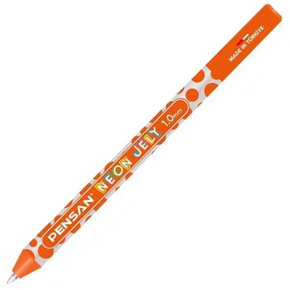 Pensan Jel Kalem Jely 1.0 MM Neon Oranj 2801