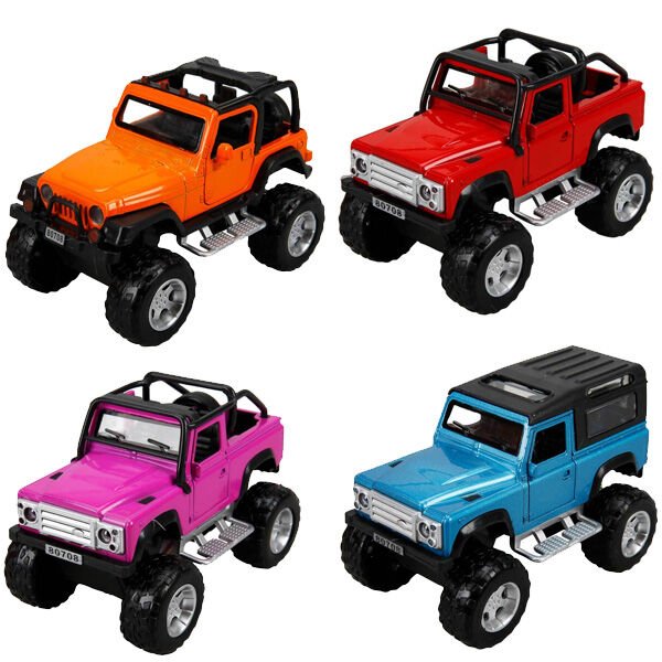 Sunman Oyuncak Sesli Ve Işıklı Metal Araba Safarı Jeep 13 Cm. FY80708