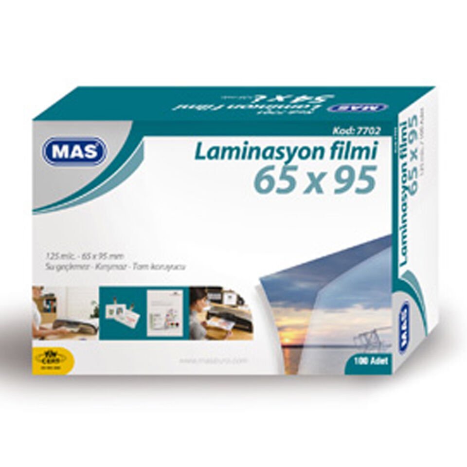 Mas Laminasyon Filmi 125 Mic 65x95 7702