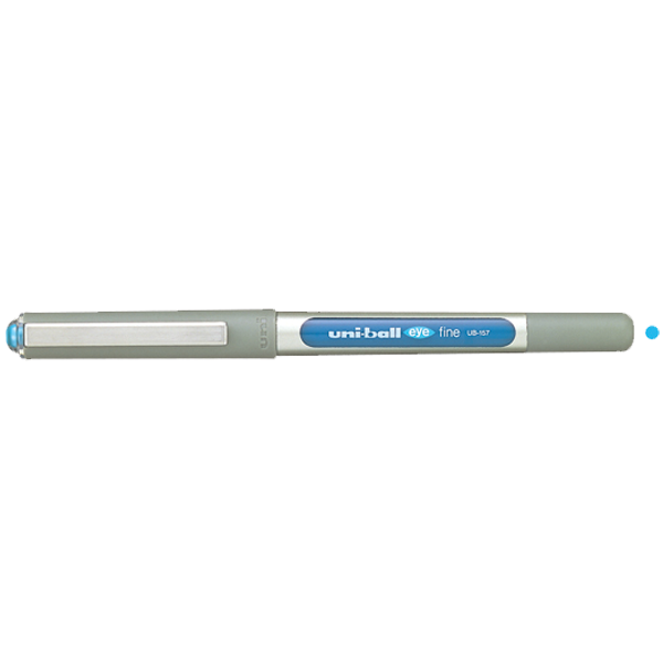 Uni-Ball Roller Kalem Eye Fine Bilye Uç 0.7 MM Açık Mavi UB-157
