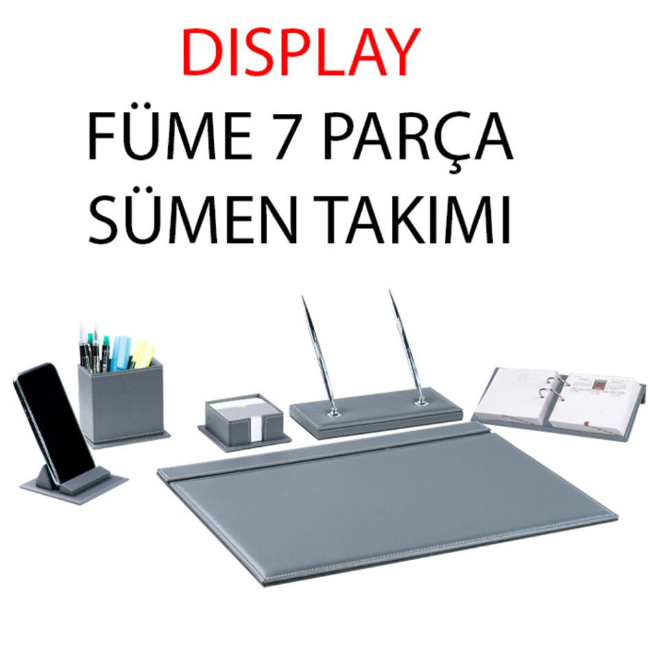 Gıpta Sümen Takımı 7 Parça Dısplay Füme 4-8122000-2071