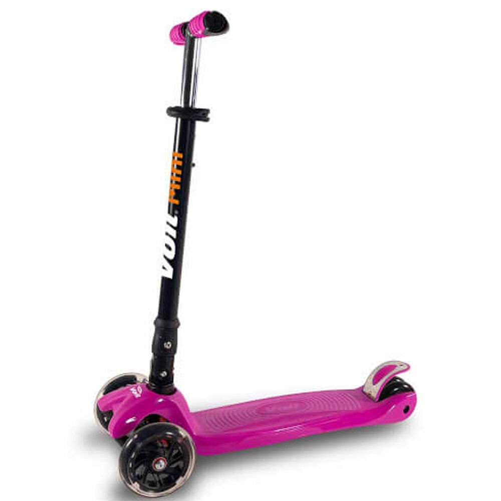 Voit Scooter 218 Katlanabilir Işıklı 3 Teker Fuşya 8Vtoy218/090
