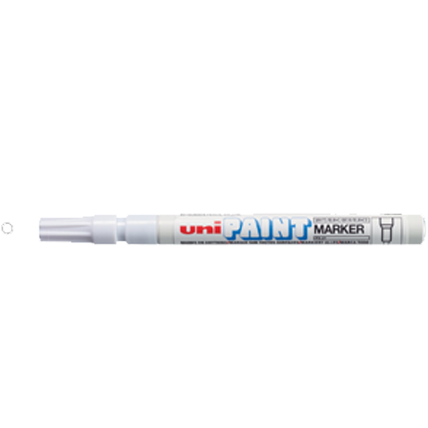 Uni-Ball Markör Boyama Paınt Marker 0.8-1.2 MM Beyaz PX-21