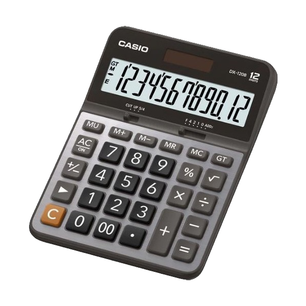 Casio Hesap Makinesi Masa Üstü 12 Hane DX-120B