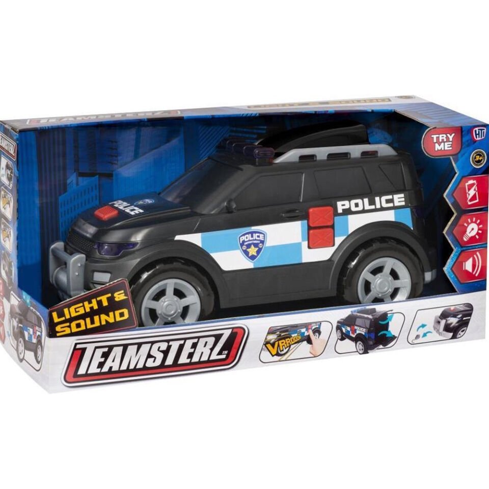 Sunman Oyuncak Teamsterz Sesli Ve Işıklı 4X4 Polis Arabası 36 Cm