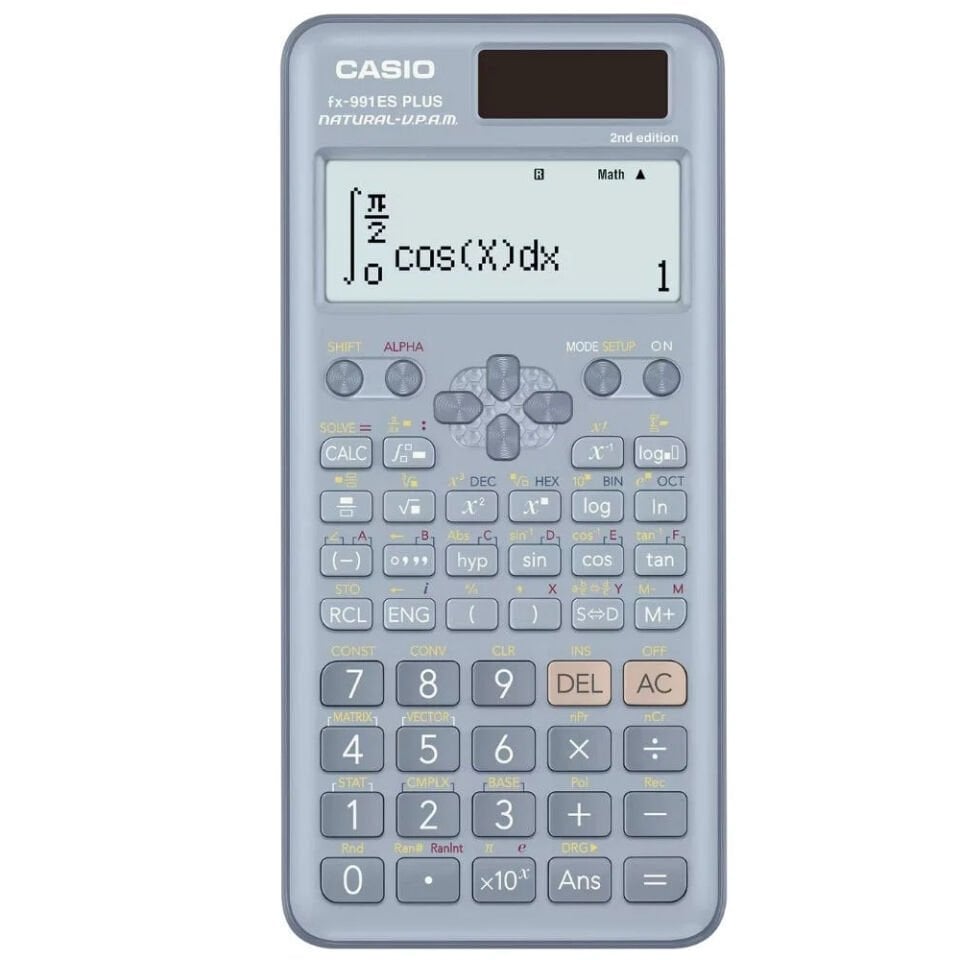 Casio Bilimsel Fonksiyonlu Hesap Makinesi Mavi Fx-991es Plus