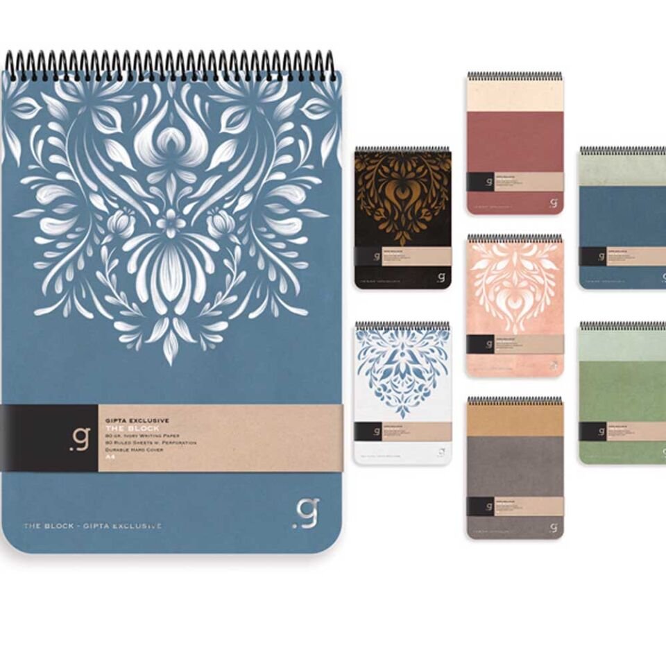 Gıpta The Block Sp. Sert Kapak Defter 17x24 80 Yp.Çizgili