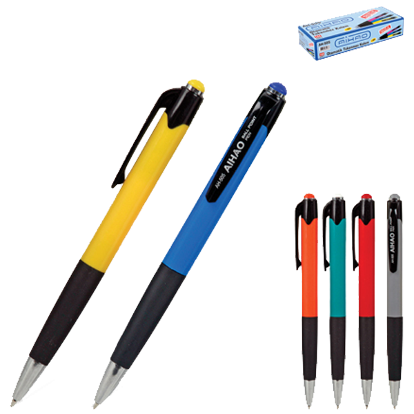 Aihao Tükenmez Kalem 0.7 MM Mavi 50 Lİ AH-505