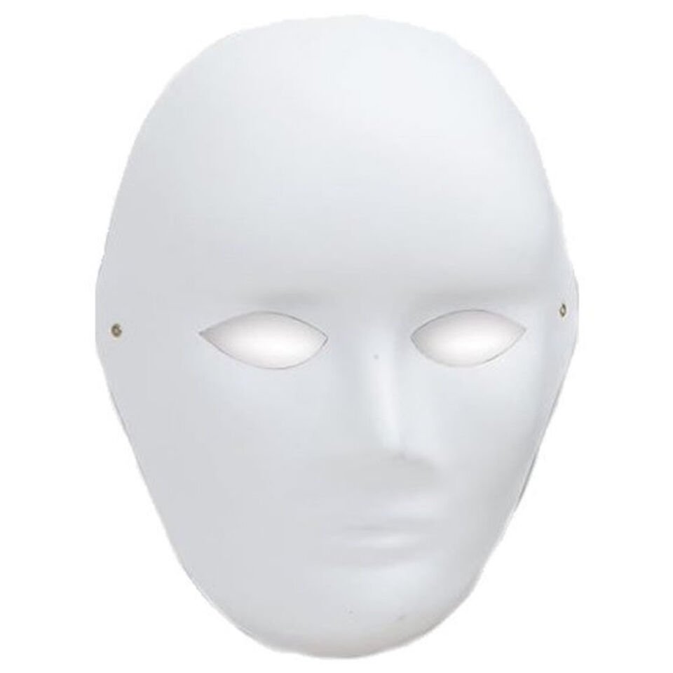 Puti Maske Karton Küçük Surat 5169