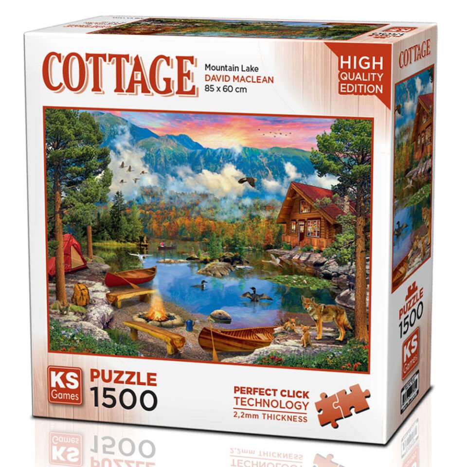 Ks Games Puzzle 1500 Mountain Lake 22036