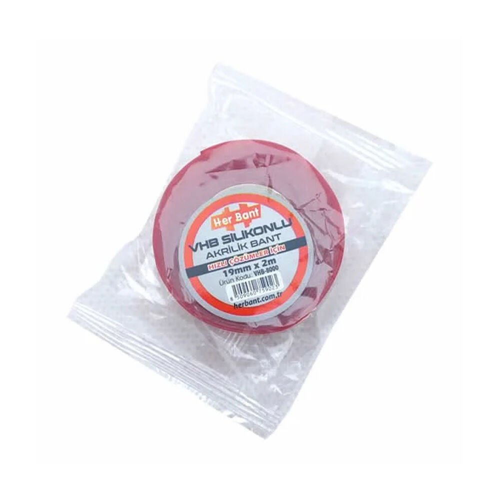 Her Bant Vhb Silikonlu Akrilik Bant 19 MMx2 Mt VHB-8000