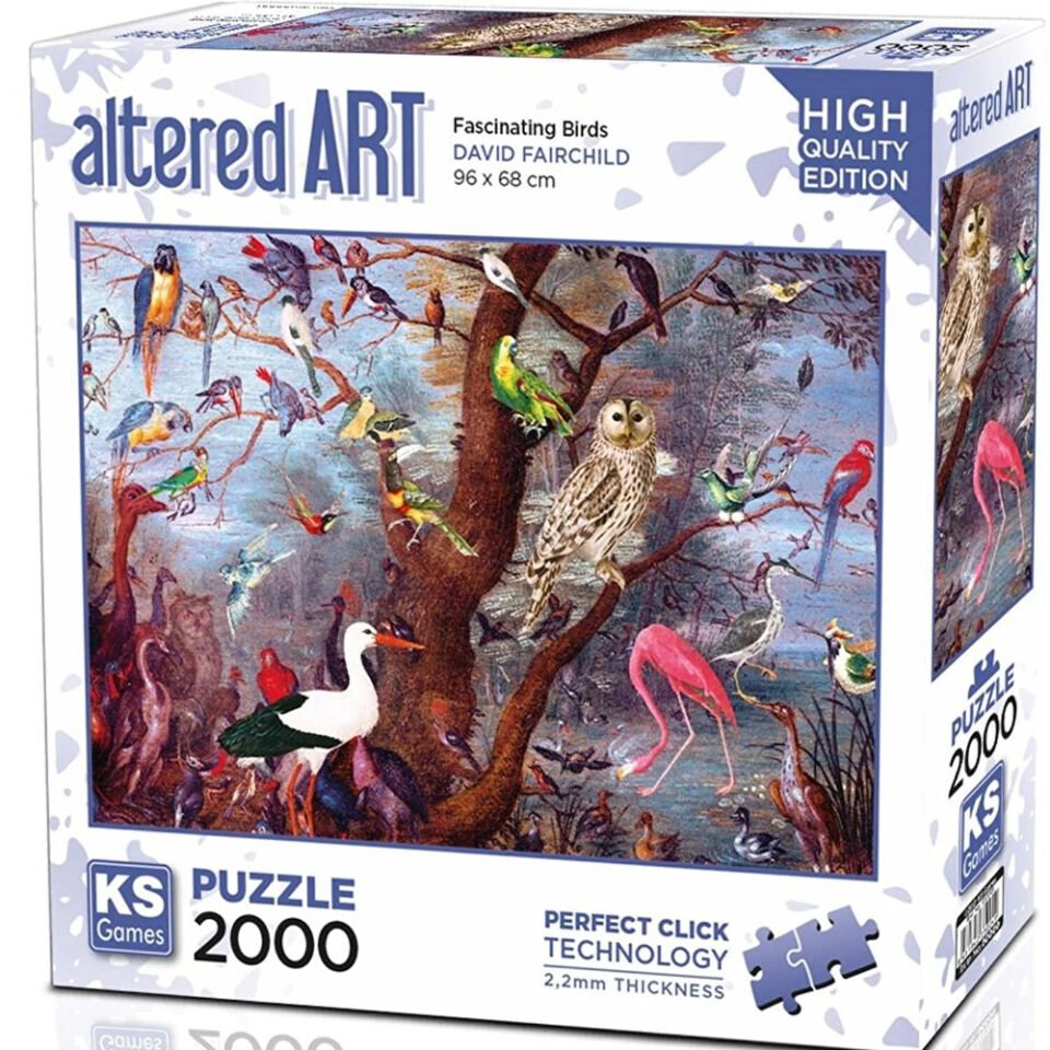 Ks Games Puzzle 2000 Fascinating Birds 22515