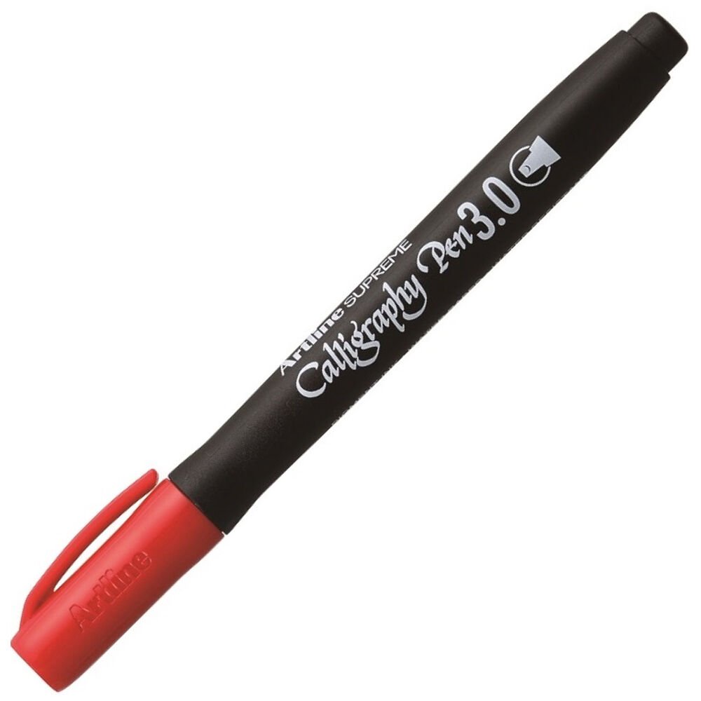 Artline Kaligrafi Kalemi Supreme 3.0 Kırmızı EPF-243