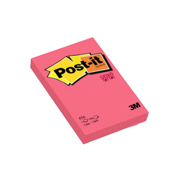 Post-it Yapışkanlı Not Kağıdı 100 YP 51x76 Melon Pembe 656