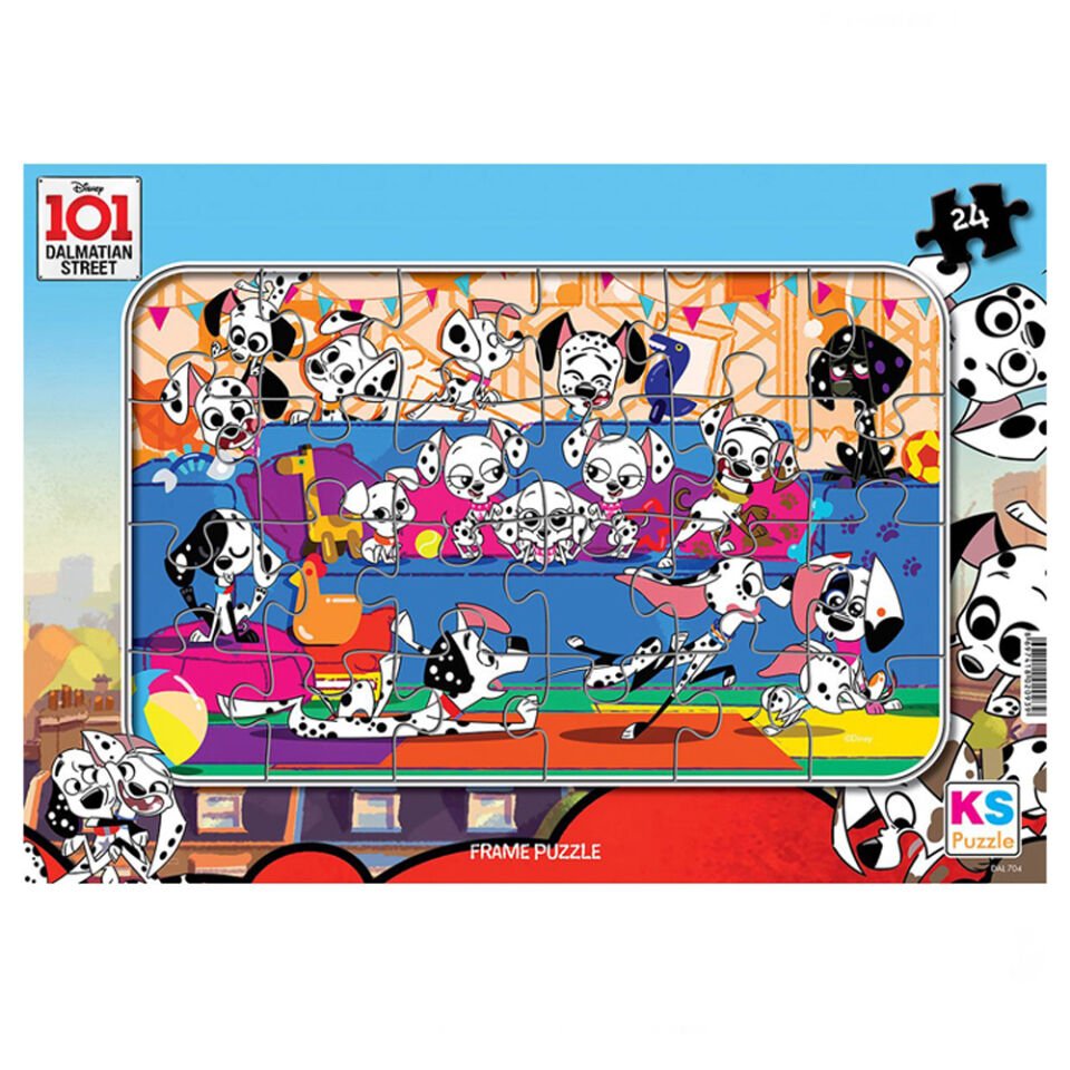 Ks Games Frame Puzzle 101 Dalmatian Lisanslı Ürünler