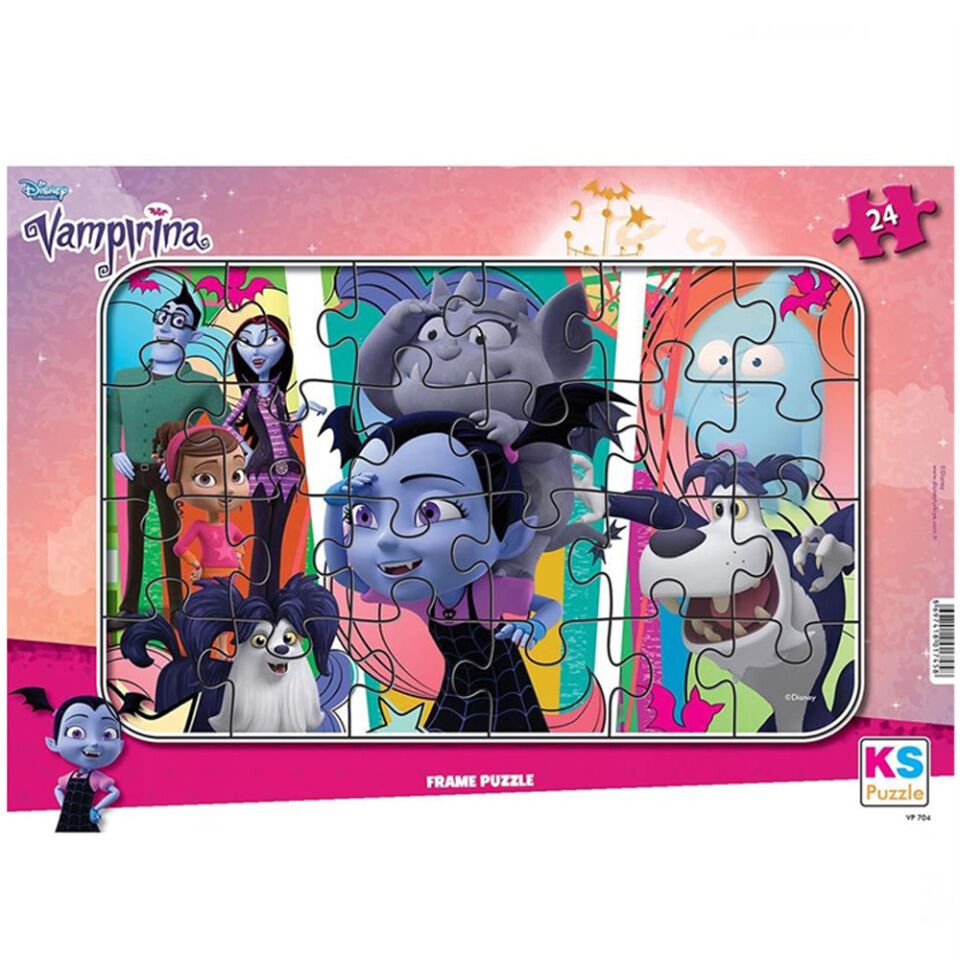 Ks Games Frame Puzzle Vampirina Lisanslı Ürünler