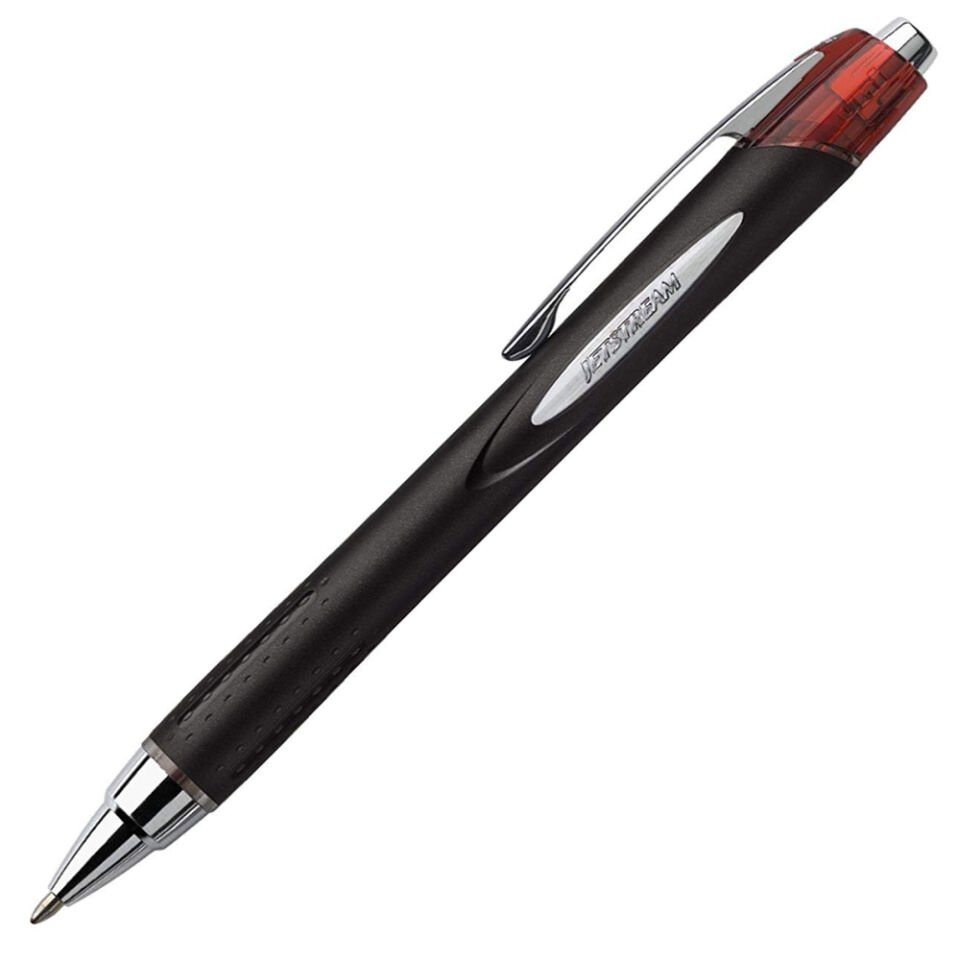 Uni-Ball Jetstream 1.0 Basmalı Hızlı Yazi Kalemi Kırmızı